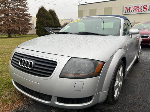 2002 Audi TT for sale at Maroun's Motors, Inc in Boardman OH