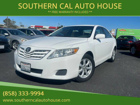 2011 Toyota Camry for sale at SOUTHERN CAL AUTO HOUSE in San Diego CA