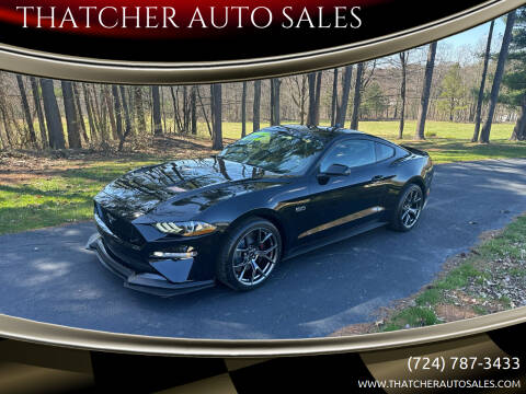2020 Ford Mustang for sale at THATCHER AUTO SALES in Export PA