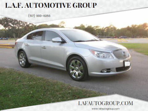 2012 Buick LaCrosse for sale at L.A.F. Automotive Group in Lansing MI