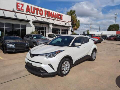 2019 Toyota C-HR for sale at EZ Auto Finance in Houston TX
