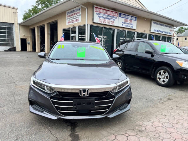 2021 Honda Accord for sale at Kenny Auto Sales in Manville, NJ