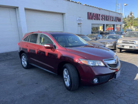 2013 Acura RDX for sale at Main Street Auto in Vallejo CA