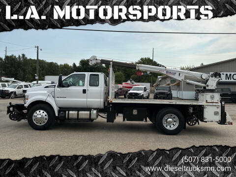 2016 Ford F-750 Super Duty for sale at L.A. MOTORSPORTS in Windom MN