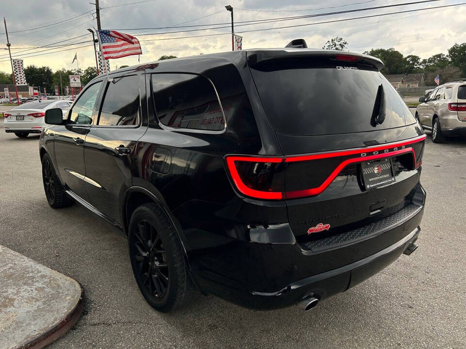 2016 Dodge Durango for sale at SPENCER AUTO SALES in South Houston, TX