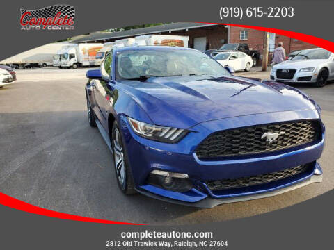 2016 Ford Mustang for sale at Complete Auto Center , Inc in Raleigh NC