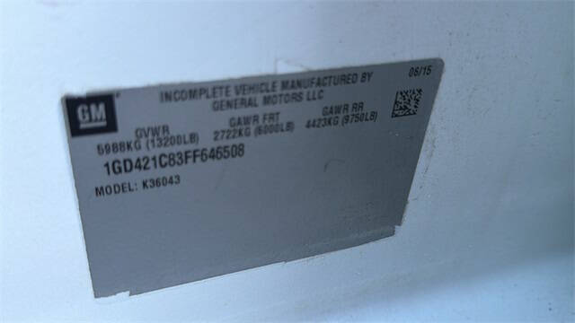 2015 GMC Sierra 3500HD