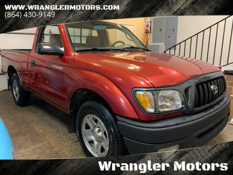 2002 Toyota Tacoma for sale at Wrangler Motors in Spartanburg SC