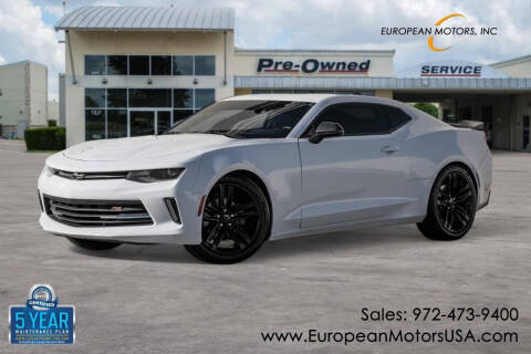 2017 Chevrolet Camaro for sale at European Motors Inc in Plano TX