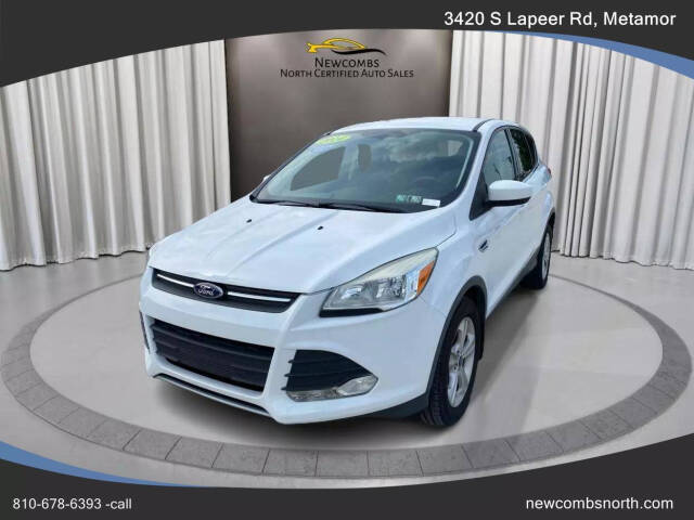 2014 Ford Escape for sale at Newcombs North Certified Auto Sales in Metamora, MI