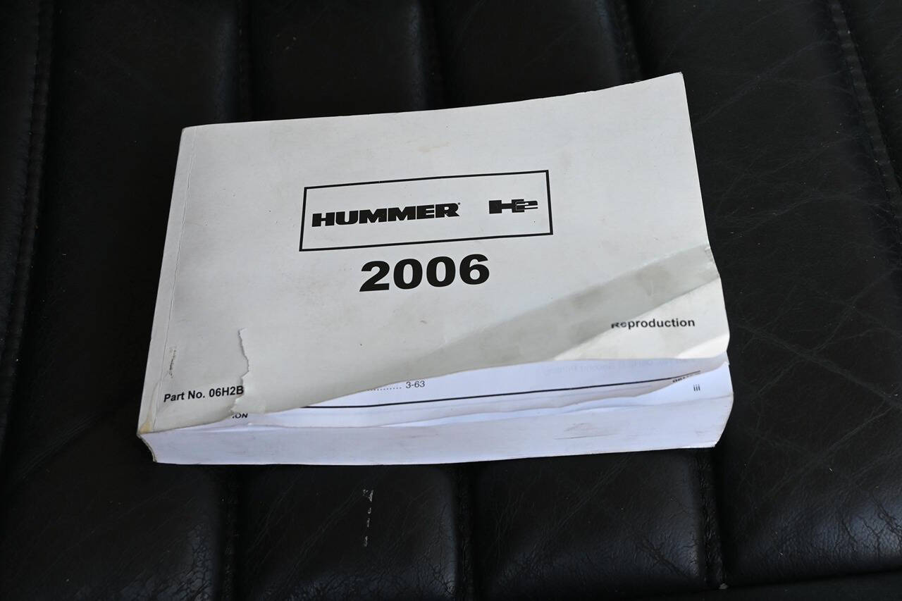 2006 HUMMER H2 SUT 72