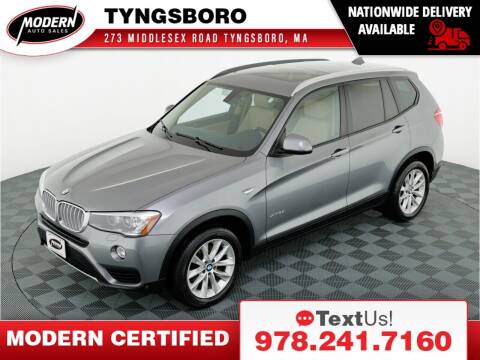 2017 BMW X3 for sale at Modern Auto Sales in Tyngsboro MA