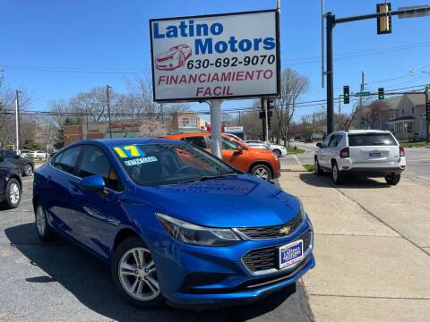 2017 Chevrolet Cruze for sale at Latino Motors in Aurora IL