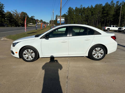 2015 Chevrolet Cruze for sale at Coleman's Autos LLC in Olla LA