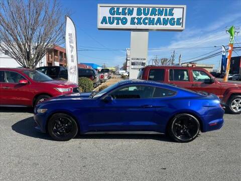 2015 Ford Mustang for sale at Glen Burnie Auto Exchange in Glen Burnie MD