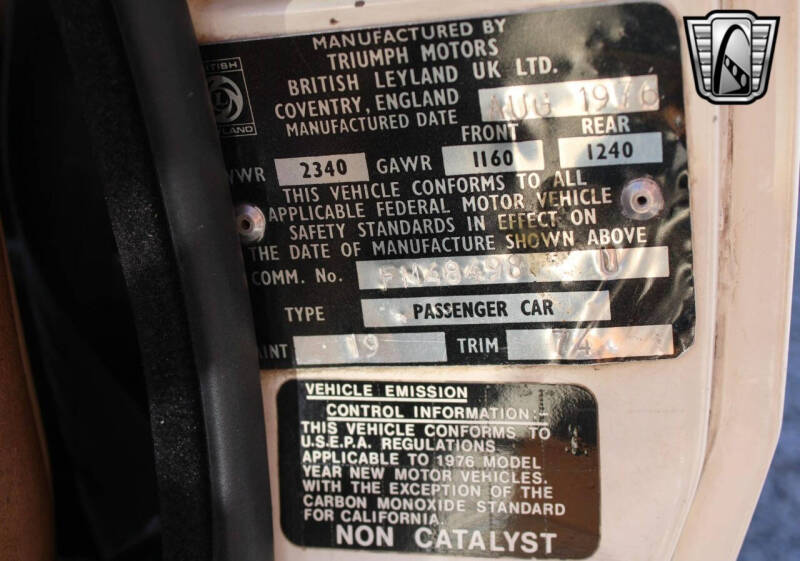 1976 Triumph Spitfire
