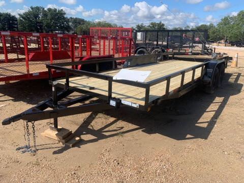 2022 P &amp; C  - 83&quot; X 20' - BRAKE AXLE for sale at LJD Sales in Lampasas TX