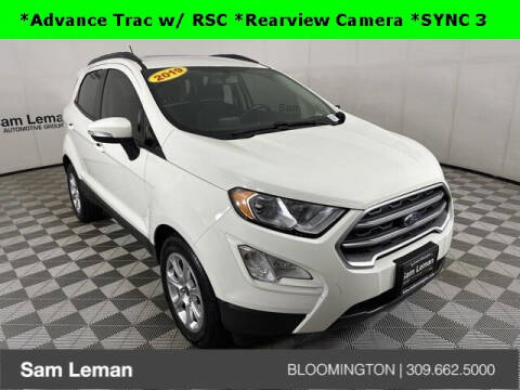 2019 Ford EcoSport for sale at Sam Leman CDJR Bloomington in Bloomington IL