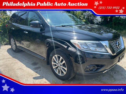 2014 Nissan Pathfinder for sale at Philadelphia Public Auto Auction in Philadelphia PA