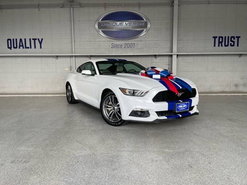 2015 Ford Mustang for sale at TANQUE VERDE MOTORS in Tucson AZ