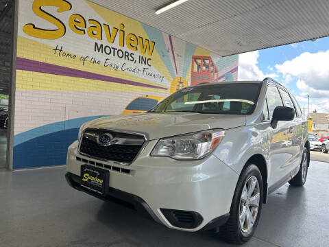 2015 Subaru Forester for sale at Seaview Motors Inc in Stratford CT
