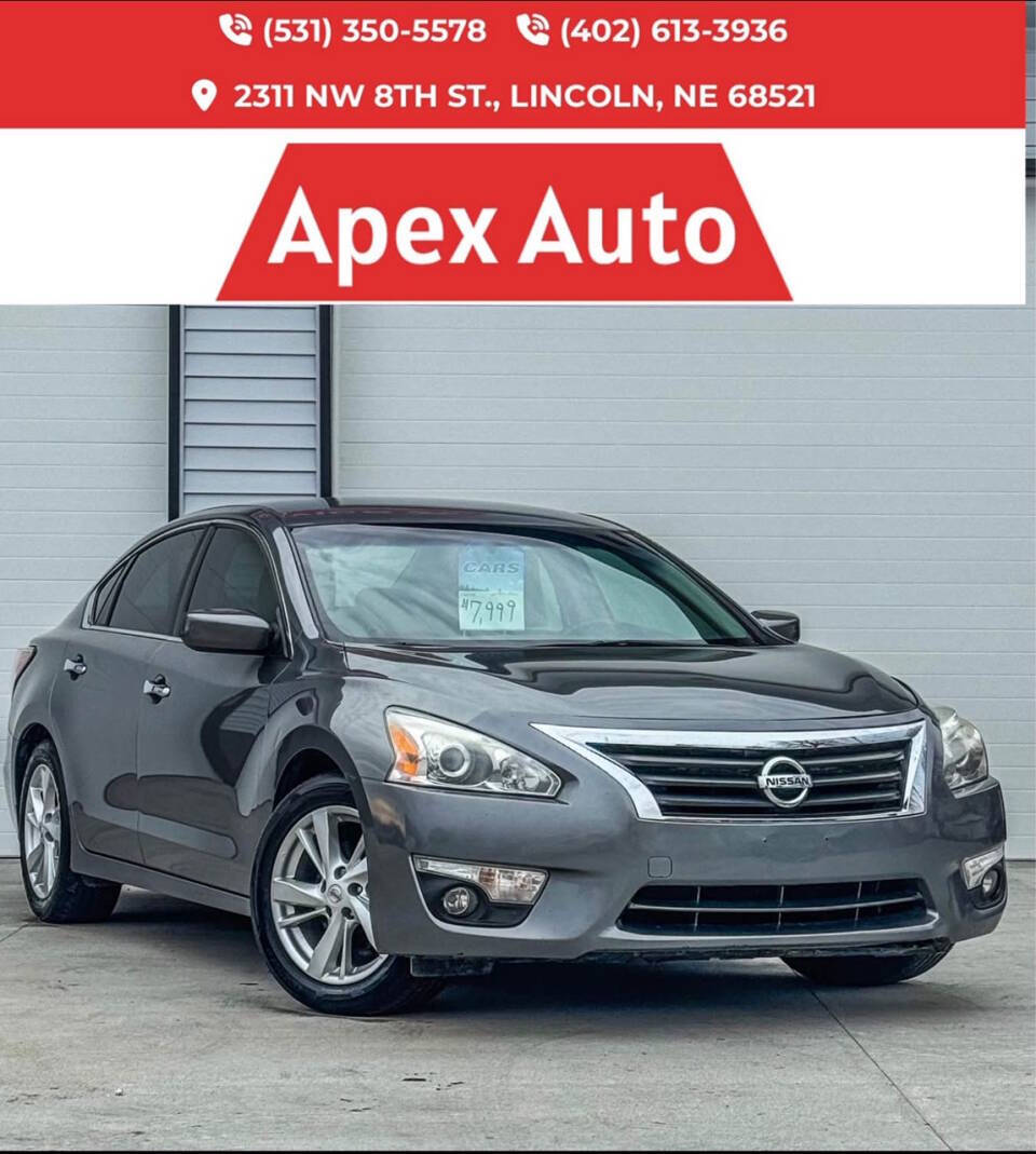 2015 Nissan Altima for sale at Apex Auto in Lincoln, NE