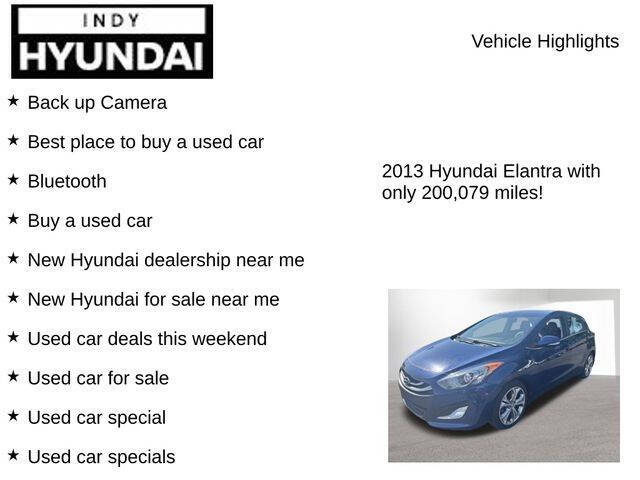 2013 Hyundai Elantra GT