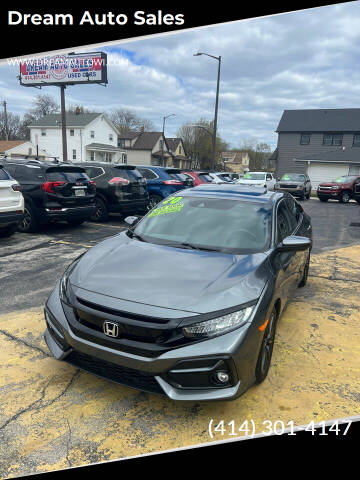 2020 Honda Civic for sale at Dream Auto Sales in South Milwaukee WI