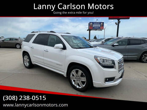 2016 GMC Acadia for sale at Lanny Carlson Motors in Kearney NE