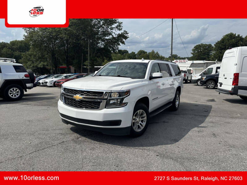 2018 Chevrolet Suburban for sale at J T Auto Group - 10orless.com in Raleigh NC