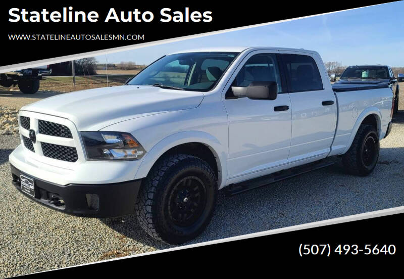 2017 RAM 1500 for sale at Stateline Auto Sales in Mabel MN
