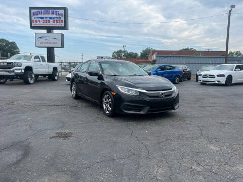 2017 Honda Civic for sale at Allen's Auto Sales LLC in Greenville SC
