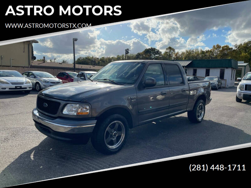 2003 Ford F-150 for sale at ASTRO MOTORS in Houston TX