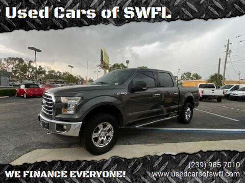 2016 Ford F-150 for sale at Used Cars of SWFL in Fort Myers FL