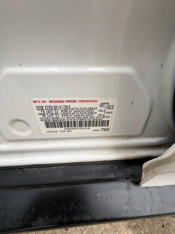 2015 Mitsubishi Outlander SE