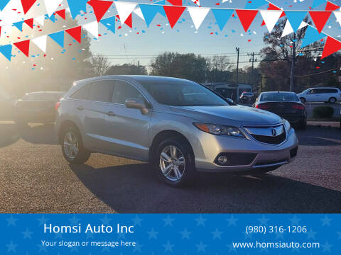 2014 Acura RDX for sale at Homsi Auto Inc in Kannapolis NC