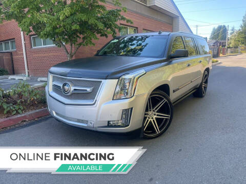 2015 Cadillac Escalade ESV for sale at Real Deal Cars in Everett WA