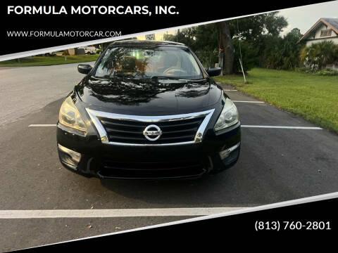 2015 Nissan Altima for sale at FORMULA MOTORCARS, INC. in Tampa FL