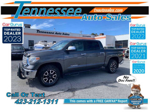 2014 Toyota Tundra for sale at Tennessee Auto Sales in Elizabethton TN