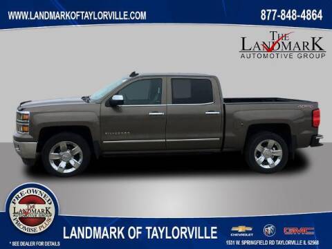 2015 Chevrolet Silverado 1500 for sale at LANDMARK OF TAYLORVILLE in Taylorville IL