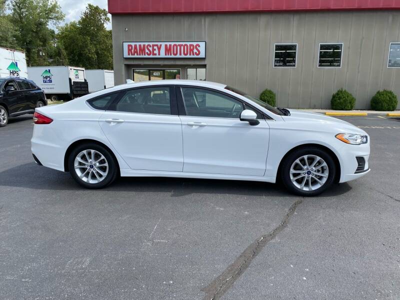 2019 Ford Fusion for sale at Ramsey Motors in Riverside MO