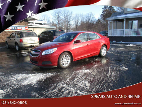 2013 Chevrolet Malibu for sale at Spears Auto and Repair in Cadillac MI