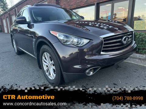 2013 Infiniti FX37 for sale at CTR Automotive in Concord NC