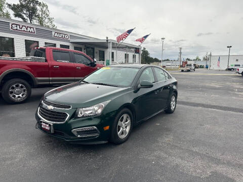 2015 Chevrolet Cruze for sale at Grand Slam Auto Sales in Jacksonville NC