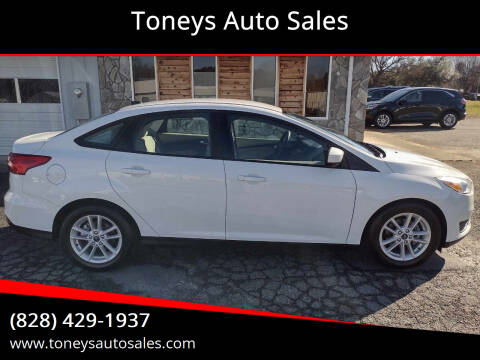 2018 Ford Focus for sale at Toneys Auto Sales in Forest City NC