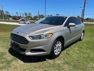 2016 Ford Fusion for sale at CREDIT AUTO in Lumberton TX