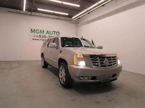 2009 Cadillac Escalade ESV for sale at MGM Auto in San Antonio, TX