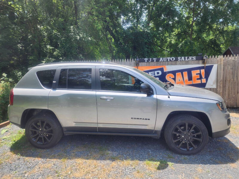 2015 Jeep Compass for sale at TJT AUTO SALES and RED ROSE DETAIL CENTER in Manheim PA