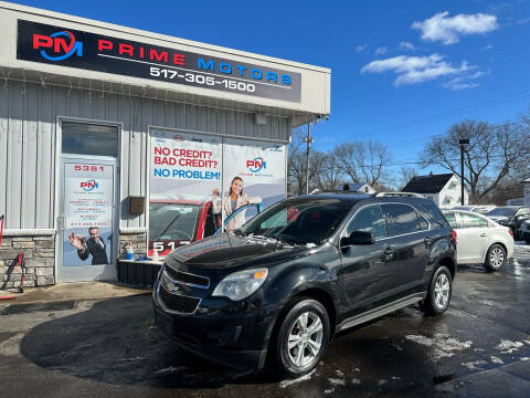 2011 Chevrolet Equinox for sale at Prime Motors in Lansing MI