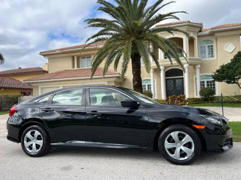 2018 Honda Civic for sale at Exceed Auto Brokers in Lighthouse Point FL